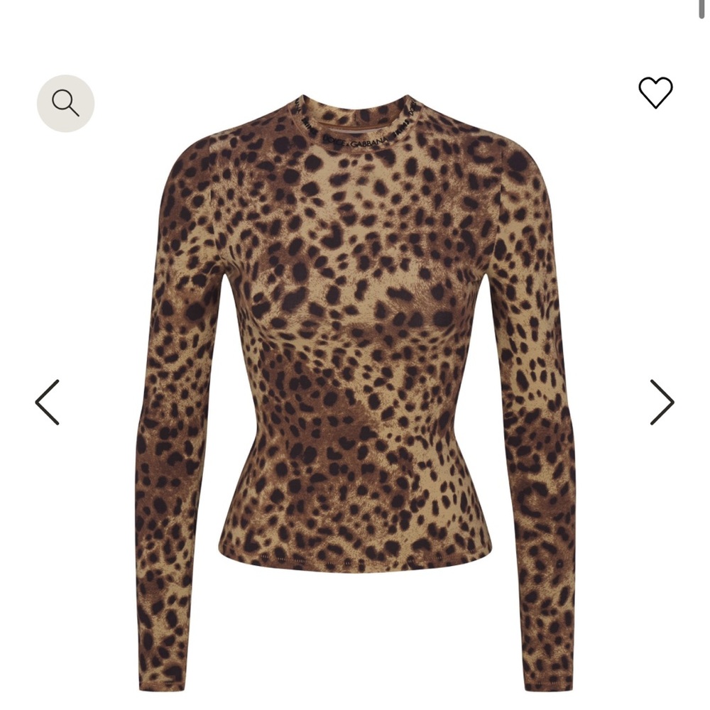 Dolce & Gabbana X Skims
COTTON JERSEY LONG SLEEVE T-SHIRT